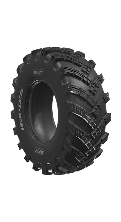 SNOW - EXCEL Tires | Industrial Tractor Tires BKT